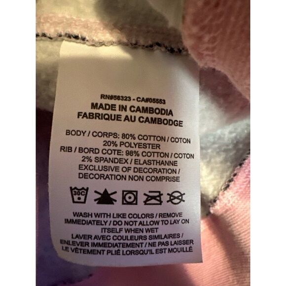 Nike Crew Animal Print Oversized Sweatshirt Size XS/S - Picture 13 of 15